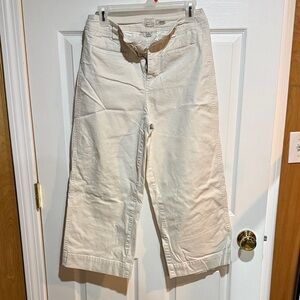A New Day Women's Cream Cropped Pants